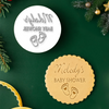 Personalized Name Baby Shower With Baby Feet Party Cookie Stamp LM32 897433