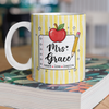 Custom Name Teach Love Inspire Print Full Mug - Personalized Teacher Gift CH07 180052