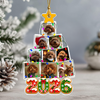 Custom Photo Dog With Christmas Tree Acrylic Ornament HO82 904154
