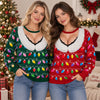 Personalized Funny 3D Big Boobs With Silly Xmas Leds Pattern All-Over-Print Ugly Sweater - Party Cosplay Costume Xmas Gift HO82 903664