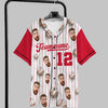 Custom Photo Sport Lovers Baseball Jersey Shirt With Team Name CH07 896178