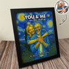 Custom Photo You And Me We Got This Under Starry Night - Personalized Picture Frame CH07 896544