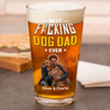 Custom Photo Best Dog Dad Ever Beer Glass - Gift for Father’s Day HO82 902512