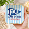 Custom School Pennant Flag Ring Dish - Graduation Gift HO82 902154