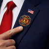 Custom Name USA 250th Anniversary Eagle Acrylic Pin HA75 920964