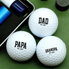 Personalized Papa Golf Ball Stamp Box Gift For Golf Players, Golf Lover HA75 921108