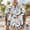 Custom Photo Hawaii Shirt Gift For Golfer, Golf Lovers LM32 897619