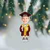 Custom Funny Face Graduation Acrylic Ornament Christmas Decoration HA75 892712