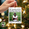 Custom Photo The American Football Times Newspaper Acrylic Ornament CH07 899470