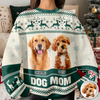 Custom Photo Dog Pawlidays - Personalized Christmas Ugly Sweatshirt CH07 896616