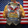 USA 250 Years Of Freedom Metal Sign TH10 169447