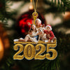 Custom Photo Family Christmas Acrylic Ornament Christmas Tree Decoration HA75 897926