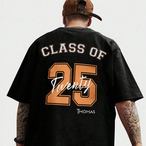 Class Of 2025 Personalized Custom Backside Shirt C394 895260