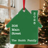 Custom New Home Christmas Acrylic Ornament for Housewarming Gifts for New Home Address LM32 669703