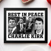 Rest In Peace For Charlie Kirk Memorial Picture Frame HO82 65738