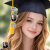 Custom Photo You Are Always In My Heart Memorial Personalized Graduation Tassel Heart & Angel Wing Charm HA75 920826