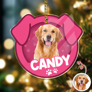 Custom Furry Baby Photo - Personalized Acrylic Ornament Gift For Dog Lovers CH07 899102