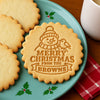 Personalized Family Name Merry Christmas Cookie Stamp For Holiday Party CH07 181066