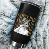 Personalized Vintage Photo Dad, Mom Fat Tumbler Kid Photo Tumbler CH07 911750