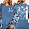 Custom Name Beach Vacation Family Front & Back Comfort Shirt – Summer Gift HO82 903026