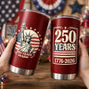 Custom Name Statue of Liberty 250 Years America Anniversary 1776-2026 Fat Tumbler LM32 669357