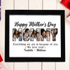 Custom Photo Everything I Am Is Because Of You Picture Frame Mother's Day Gift HA75 892108