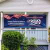Custom Name USA 250 Freedom Banner – 1776–2026 Semiquincentennial Patriotic Party Decoration HO82 902208