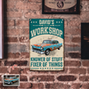 Custom Photo I Fix Sh!t That's What I Do Metal Sign - Funny Mechanic Gift TH10 170489