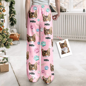 Custom Cat Face Personalized Sweatpants Gift For Cat Lovers HA75 898132