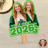Custom Photo Class Of 2026 Graduation Face Fan For Party Favors HO82 902220