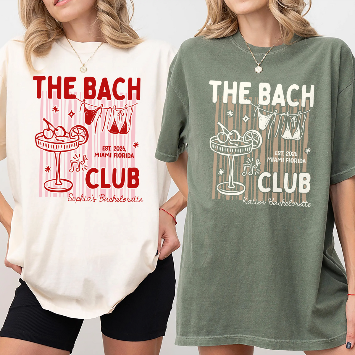 Custom The Bach Club - Beach Bachelorette Comfort Shirt HA75 921992
