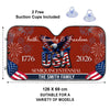 Custom Family Name Faith, Family & Freedom 250 Years of America Patriotic Car Sunshade LM32 897767