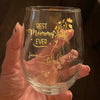 Custom Name Best Mom Ever Hand To Hand Wine Glass Personalized Mother's Day Gift HA75 920720