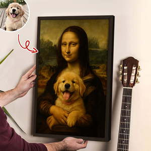 Custom Dog Photo Classical Style Poster Gift For Dog Lovers HO82 894586