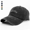 Rest In Peace Charlie Kirk Washed Denim Baseball Cap LM32 65449