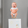Custom 3D Baby Face Squishy Belly Fridge Magnet CH07 911898