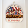 Personalized Even My Dogs Are Waiting For America's 250th Wood Sign HO82 901342