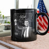 Charlie Kirk A True Hero Retro Style Black Mug HO82 65784