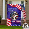Custom Photo Pawty In The USA 250 Years Of Freedom Garden Flag TH10 169245