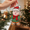 Custom Photo Cute Gingerbread Acrylic Ornament Christmas Gift For Family CH07 896352