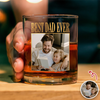 Custom Photo Best Dad Ever Whiskey Glass - Gift for Father’s Day CH07 911352