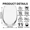 250 Years America Anniversary 250th Independence Day Wine Glass HA75 897358
