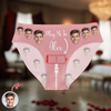Custom Boyfriend Husband Photo Plug Me In Underwear For Women Naughty Gift For Her CH07 910138