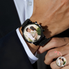 Custom Couple Photo Men's Wrist Watch Gift For Boyfriend, Husband TH10 898451