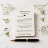 Personalized Graduation Wishes Cards – Advice Cards for Graduation Party, Class of 2026 Decor, Graduation Party Supplies & Keepsake Gift LM32 899941