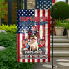 Personalized 250 Years Of Freedom & Furry Friends Garden Flag, Gift For Dog Lovers TH10 898831