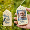 Custom Photo Gone But Never Forgotten Wind Chimes LM32 895095