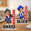 Personalized Funny Face Photo Gift for Class of 2026 Graduation Wooden Stand LM32 899319