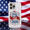 Personalized Name America 1776 - 2026 Anniversary Phone Case TH10 898609