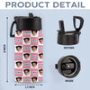 Personalized Photo & Name Kid Water Bottle - Gift for Kids, Back to School HO82 902838